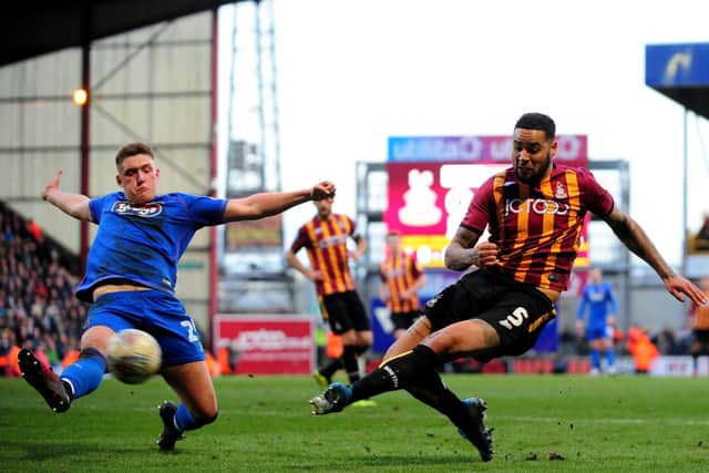 Bradford City are still hoping to be involved in the League Two play-off race. Picture: Simon Hulme