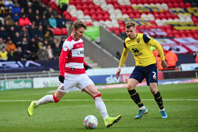 Doncaster Rovers' Kieran Sadlier. Picture: Marie Caley.