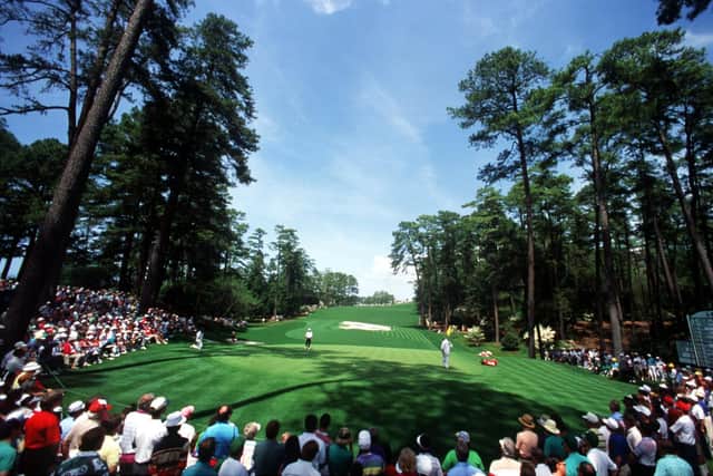 The iconic 10th green at Augusta (Picture: Getty Images)