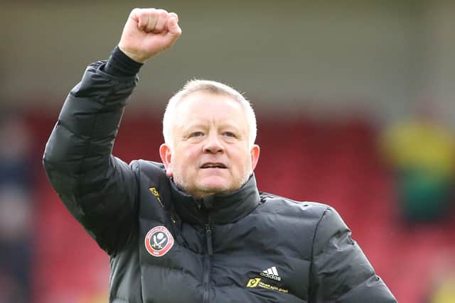Winning formula: Sheffield United manager Chris Wilder has earned high praise from Brian Deane. (Picture: SportImage)