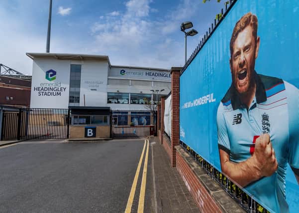VIRUS STOPPED PLAY: The streets around Emerald Headingley and the ground itself were deserted yesterday when Yorkshire were due to host Division 1 rivals Gloucestershire on what should have been the commencement of the 2020 Specsavers County Championship. Pictures: James Hardisty