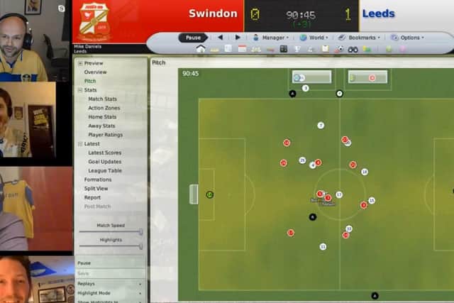Dan Moylan, Daniel Chapman and Michael Normanton, of The Square Ball fanzine and podcast, are joined by Jon Richardson as they play Football Manager for 24 hours to raise money for charity.