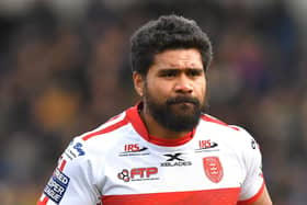 SUPPORT: Hull KR's Mose Masoe. Picture: PA Wire.