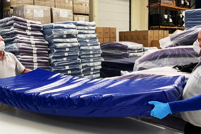 The Leeds-based firms are working around the clock.