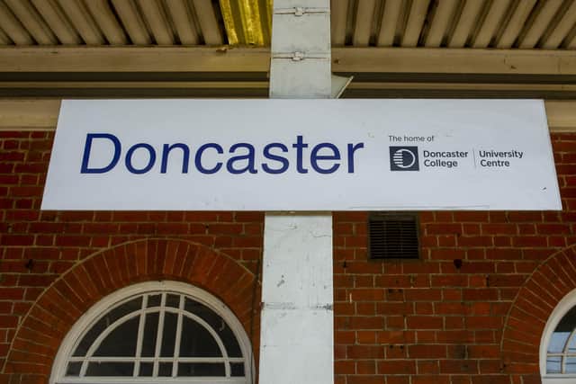 Doncaster has always been associated with the railway - and racehorses.