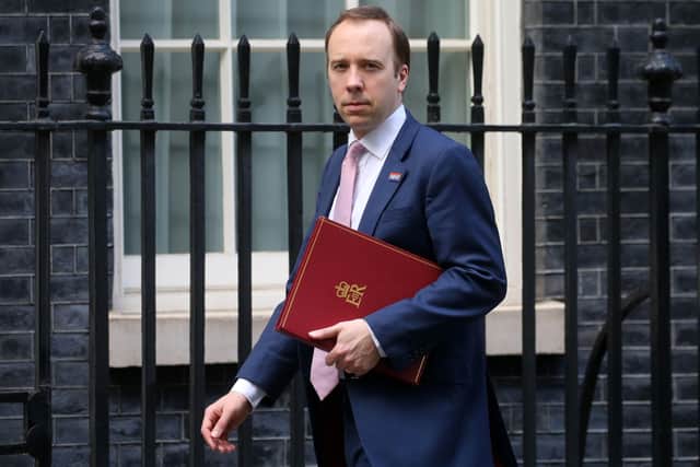Health Secretary Matt Hancock is said to have floundered when interviewed by TV's Piers Morgan.