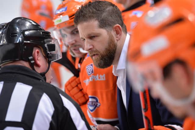 SUCCESS: Sheffield Steelers' head coach and GM, Aaron Fox. Picture: Dean Woolley.