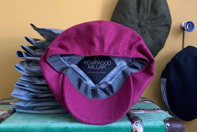 A selection of caps by Yorkshire cap company Kempadoo Millar Headwear. Kempadoo cap wearers include actor Idris Elba, World Champion Boxer Anthony Joshua and HRH The Prince of Wales.