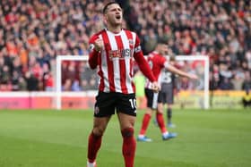 GARDEN CHAIR FAN: Billy Sharp has enjoyed watching his son recreate some of the all-time great goals