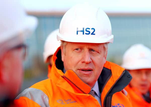 Boris Johnson and the Government gave their backing to HS2 in February.