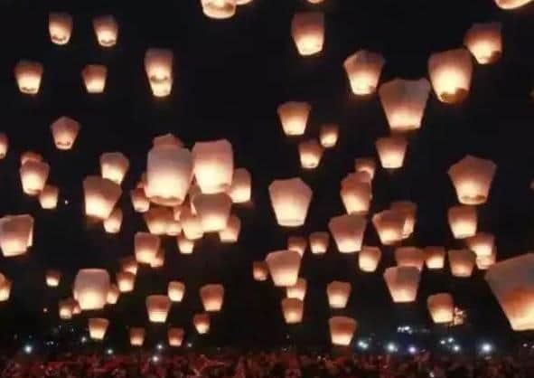 Firefighters are urging the public not to release sky lanterns during the Covid-19 lockdown.