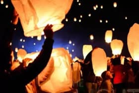 Fire chiefs are pleading with the public not to realease sky lanterns to show their support for carers.