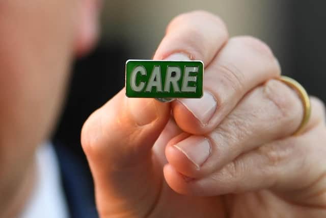 The Government's new Care badge.
