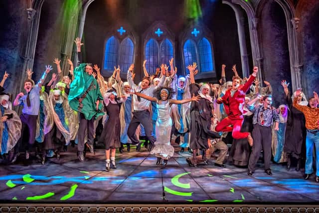 Theatre Royal Wakefields 2019 production of Sister Act which saw over 50 local young people take to the stage. Picture: Ant Robling