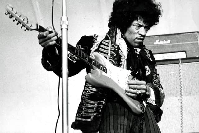 Jimi Hendrix seen here in 1967. (AFP).