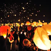 A company has abandoned a campaign to donate sales from sky lanterns to the NHS.