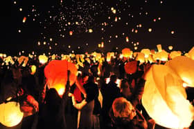 A company has abandoned a campaign to donate sales from sky lanterns to the NHS.