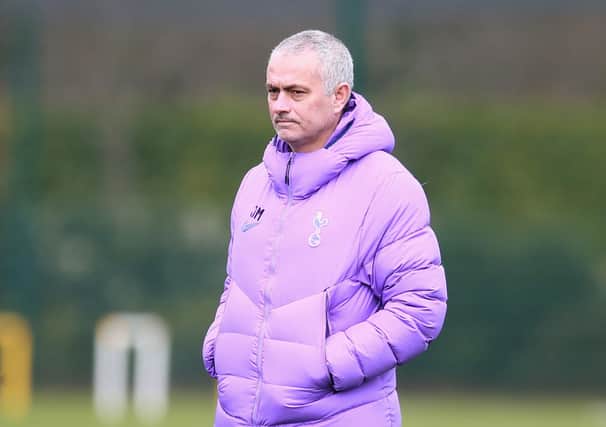 Tottenham Hotspur manager Jose Mourinho: Thoughts not required.