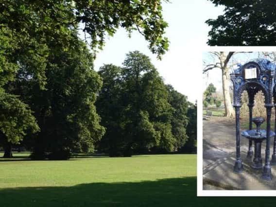 The drinking fountain in Pearson Park in Hull Credit: Hull Council