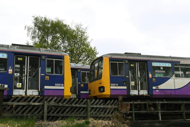 All 23 of the Class 144 Pacers are in storage on the heritage line