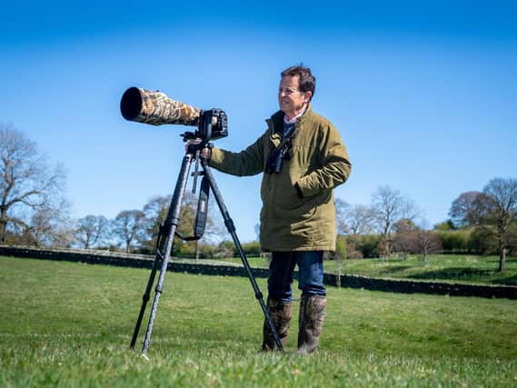 David Hill who has curlews on his land and is part of the Partnership organising the Curlew Conservation Project.