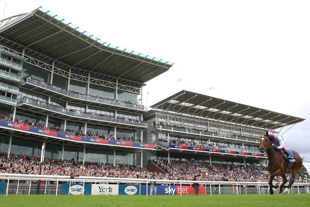 The Ebor festival at York is one of the highlights in the racing caldendar.