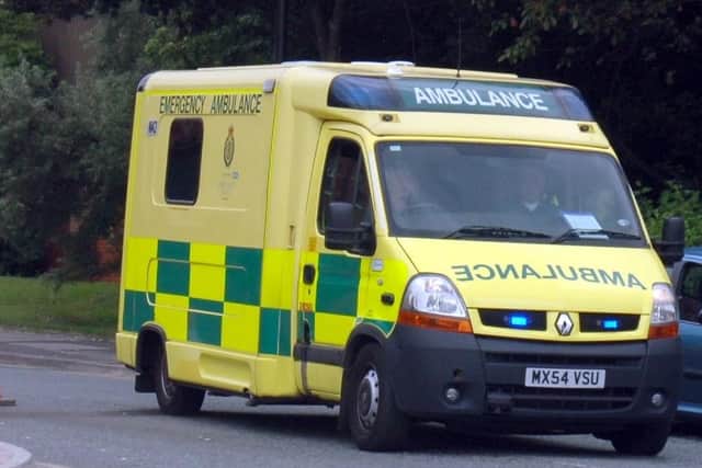 Stock ambulance photo