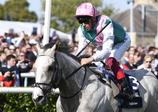 Frankie Dettori and Logician were classy winners of last year's St Leger at Doncaster.