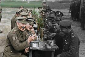 They Shall Not Grow Old by Peter Jackson comprised of restored archive footage that has been colourised. Picture: Imperial War Museum/Peter Jackson/PA Wire
