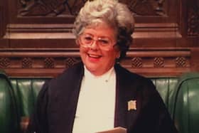 Baroness Betty boothroyd OM is a former Speaker of the House of Commons.