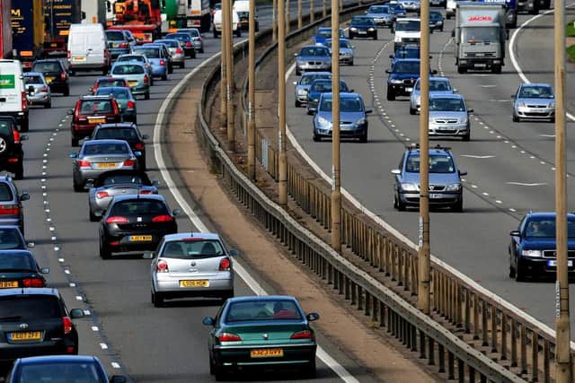 Air pollution levels have dropped by more than 40 per centin Yorkshire's biggest city as transport use has plummeted in the lockdown, data shows. PA pic