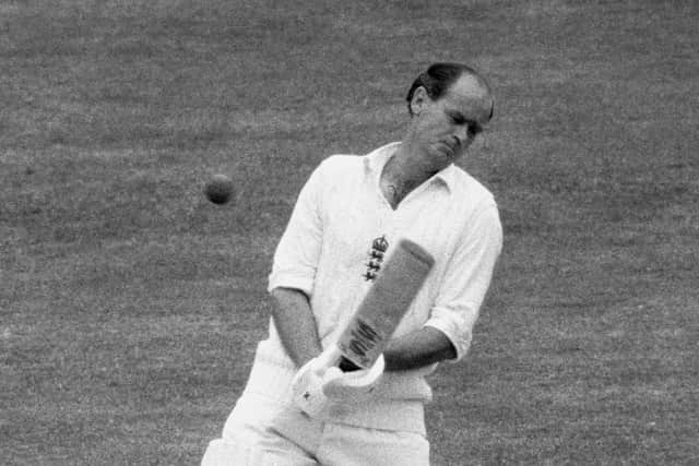 LEGEND: Former England and Yorkshire captain Brian Close. Picture: PA.