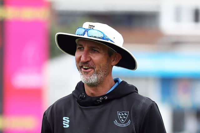Former Yorkshire and now Sussex head coach, Jason Gillespie. Picture: Bryn Lennon/Getty Images