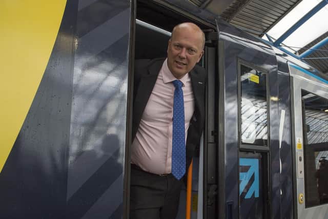Chris Grayling presided over record levels of poor performance on the North's railways.