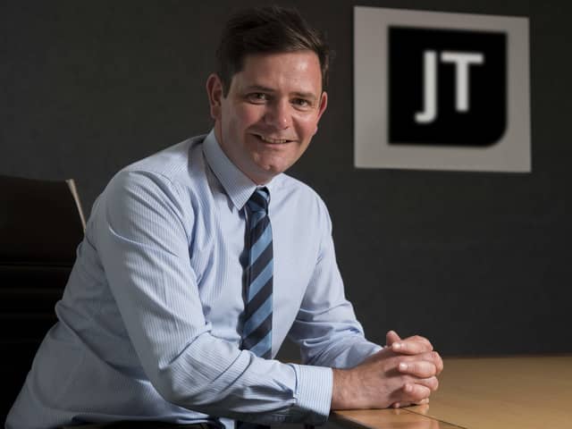 Paul Haigh, managing director of Just Trays, in Leeds