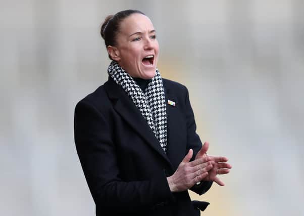 Looks the part: Casey Stoney. Picture: PA