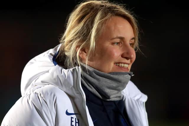 Not interested?: Chelsea manager Emma Hayes.