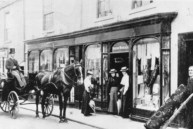 Robson Wood department store on Finkle Street, circa 1905-1910. (YPN).