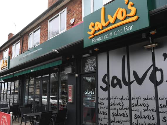 Salvo's Restaurant and Bar on Otley Road, Leeds