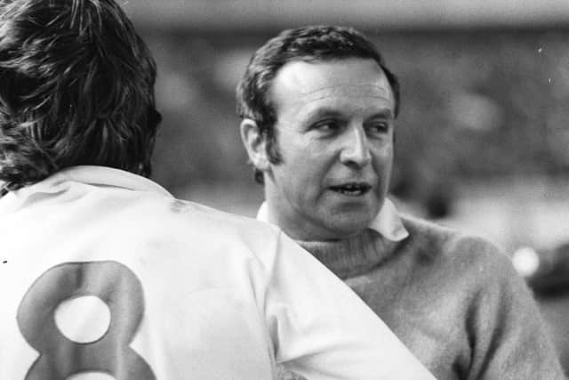 ON YOUR WAY: Former Leeds United manager Jimmy Armfield was the man who sold Norman Hunter to Bristol City for £40,000.