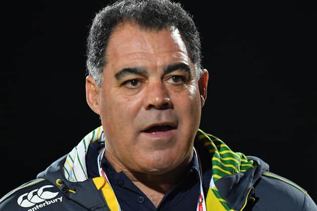 ALL TIME GREAT: Former Australia, State of Origin, St Helens, Souths and Canberra Raiders legend Mal Meninga, the current Green and Golds coach.