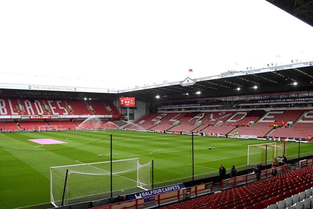 BEHIND CLOSED DOORS: Sheffield United's Bramall Lane. Picture: Ross Kinnaird/Getty Images.