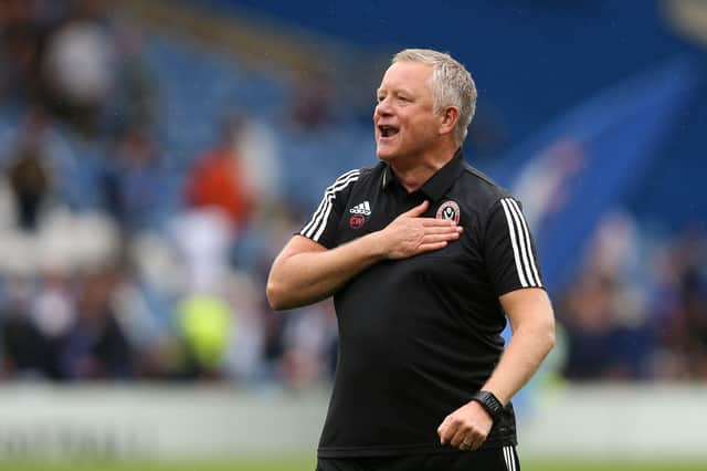 NO COMPLAINTS: Sheffield United manager Chris Wilder. Picture: James Wilson/Sportimage