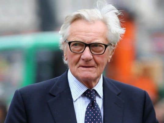 Lord Heseltine served in the governments of John Major and Margaret Thatcher. Pic: PA