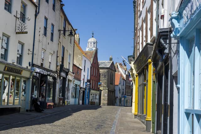 Whitby's empty streets have been emblematic of the whole county during the Covid-19 lockown.