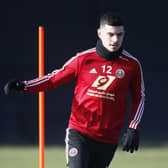 Going it alone: John Egan and his Sheffield United team-mates would initially have to train in isolation.