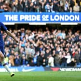 File photo dated 19-10-2019 of Chelsea's Marcos Alonso celebrates scoring.  Chelsea have decided against imposing a pay cut on their first-team squad, instead requesting the players continue their support for charities during the pandemic.