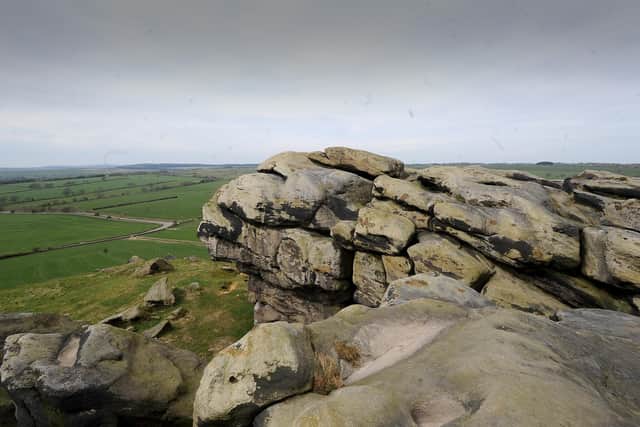 The top of Almscliffe Crag during the Covid-19 pandemic. Will people appreciate the environment even more now?