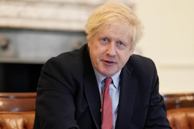 Boris Johnson only returned to work on Monday after being struck down with Covid-19.
