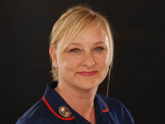Chief nurse Beverley Geary has asked people to not come to the hospital on Thursday evening